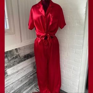 Vintage silky PJ set.